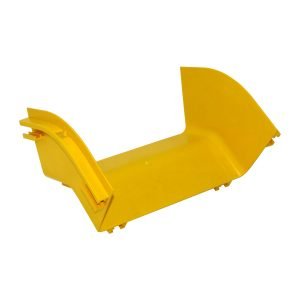 CCA-240-AE - 240x100mm Angulo 45º Exterior Amarilla PC+ABS LSZH Macho