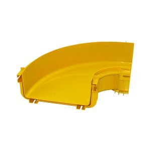 CCA-240-AP - 240x100mm Angulo 90º Plano Amarilla PC+ABS LSZH Hembra req/CC240