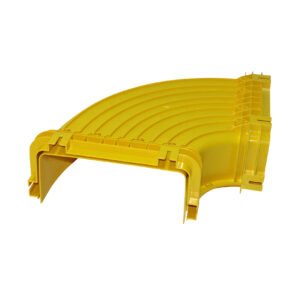 CCA-240-AP - 240x100mm Angulo 90º Plano Amarilla PC+ABS LSZH Hembra req/CC240 - Imagen 2