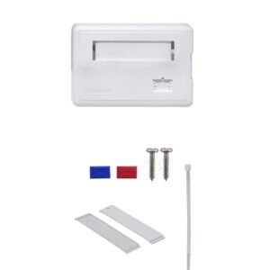 RST-1P - FURUKAWA Roseta 1-Keystone Sobrepuesta Blanca 27x45x66mm 35050255