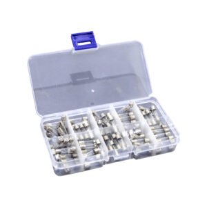 FUSE-5X20 - CAJA 100-unids. 0,2A-20A 5x20mm 250V Fusible Rapido Cilindrico Vidrio - Imagen 3