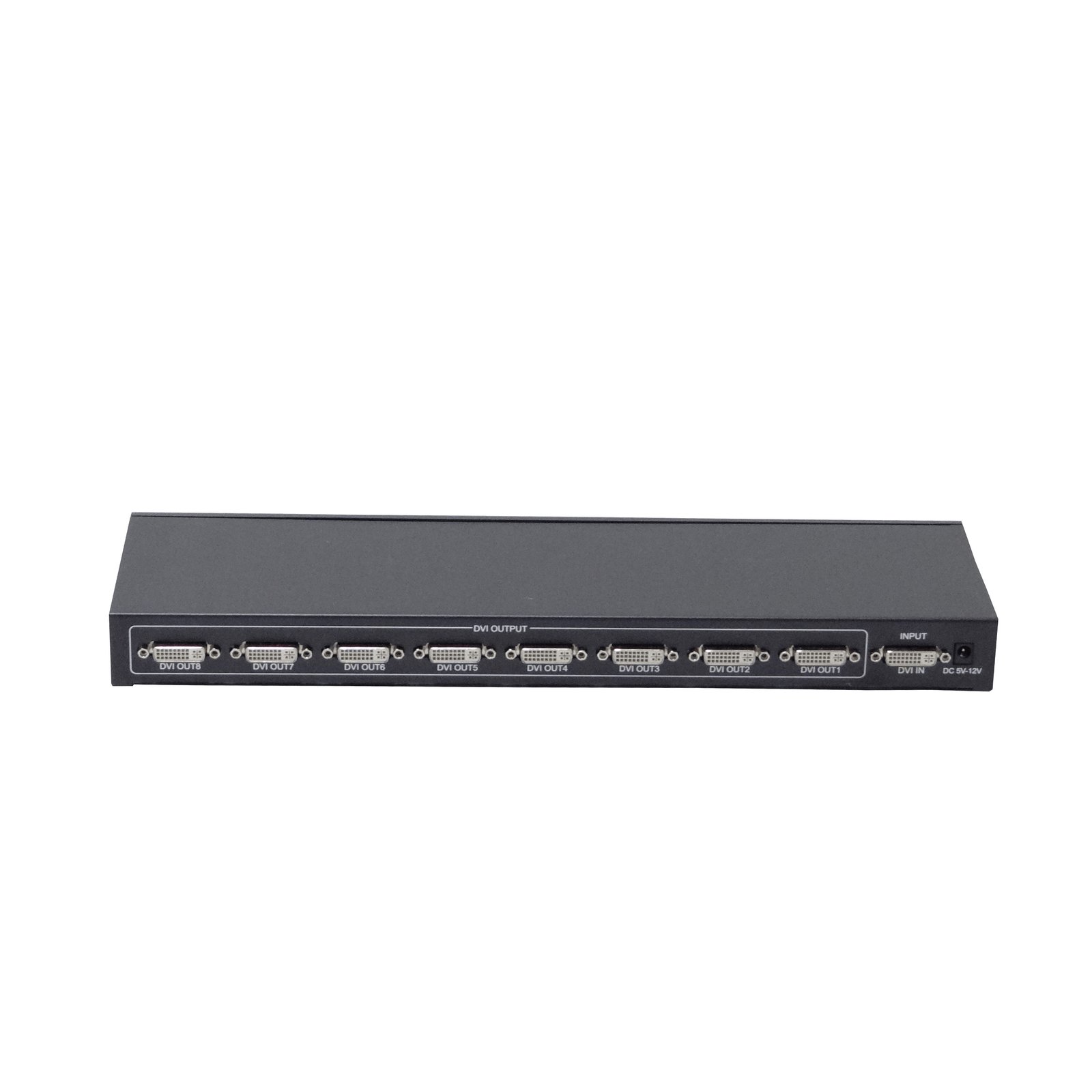 DVI-1X8 - Splitter 1x8 DVI/D/Dual-M 1080p 1-in 8-out inc-5V-3A 165MHz 1920x1440