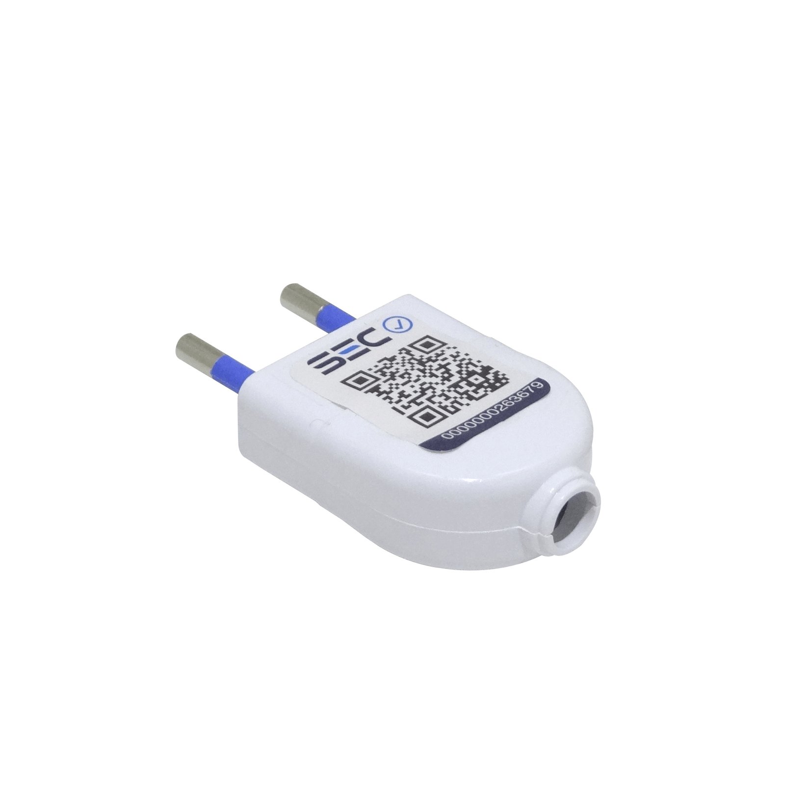 EMV2PZ - KALOP 2P 10A Enchufe Macho Volante Blanco sin-Tierra SL1001 KC44540