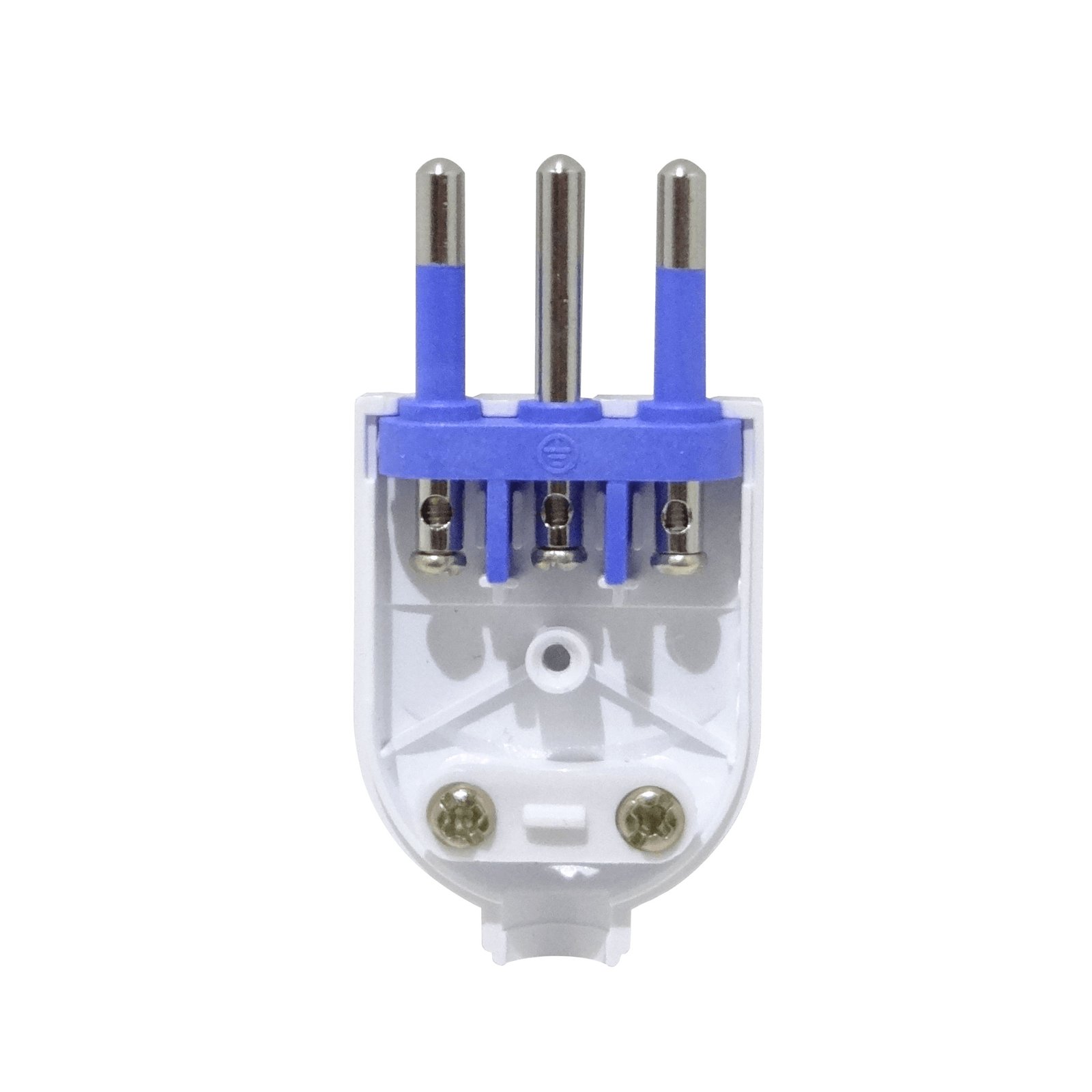 EMV2PTZ - KALOP 2P+T 10A Enchufe Macho Volante Blanco con-Tierra SL1002 KC44550
