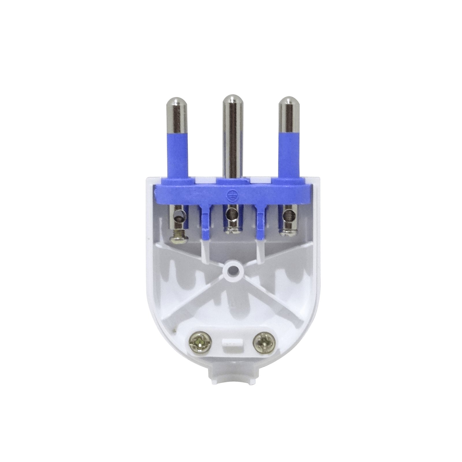 EMV3PZ - KALOP 2P+T 16A Enchufe Macho Volante Blanco con-Tierra SL1003 KC44560