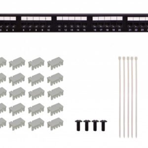 PP325 - CAT3 25-RJ11 6P4C Patch Panel 1U Telefonia
