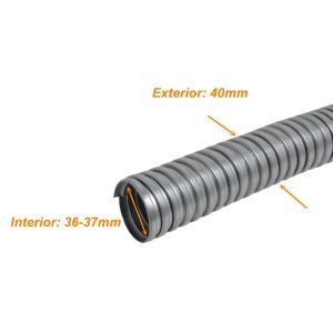 FLEXE40 - Solo-Metal 40mm Rollo-30mts Conduit Flexible 1-1/2-Pulg