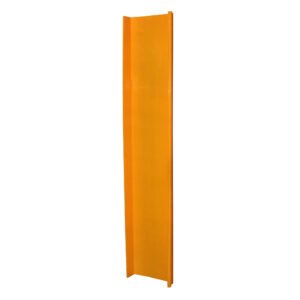 CC-360 - Canaleta LSZH 360x100mm 2mt Amarilla sin tapa sin separador Macho - Imagen 2