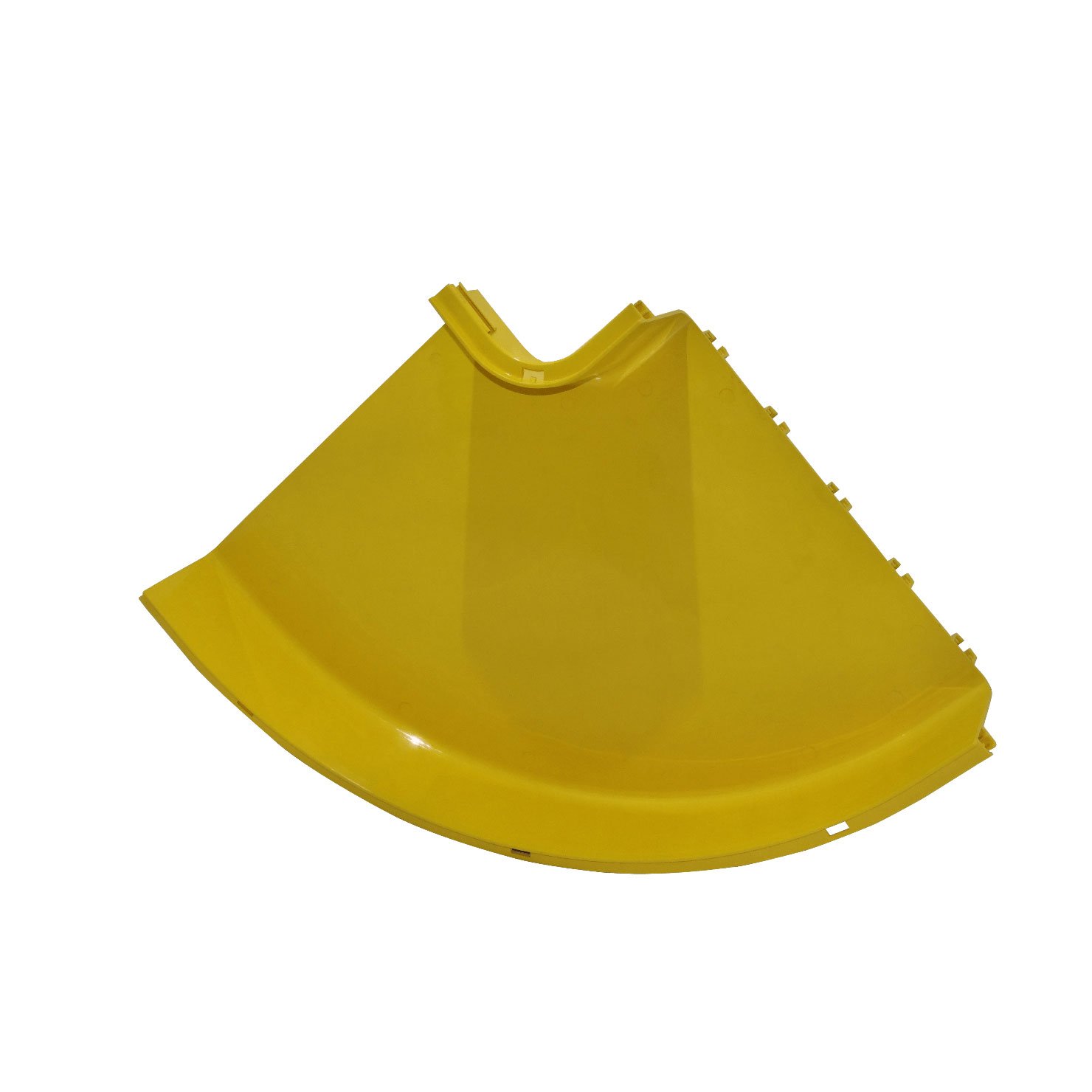 CCA-360-APM - 360x100mm Angulo 90º Plano Amarilla PC+ABS LSZH Macho