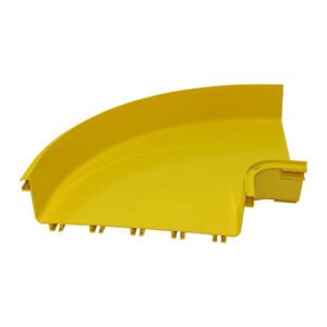 CCA-360-APM - 360x100mm Angulo 90º Plano Amarilla PC+ABS LSZH Macho - Imagen 2