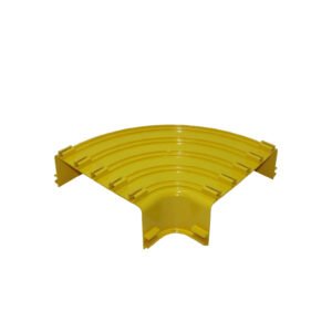 CCA-360-APM - 360x100mm Angulo 90º Plano Amarilla PC+ABS LSZH Macho - Imagen 3