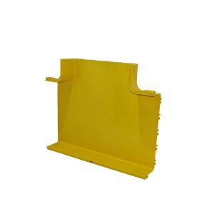CCA-360-TM - 360x100mm Derivacion Horizontal Tee Amarilla PC+ABS LSZH Macho