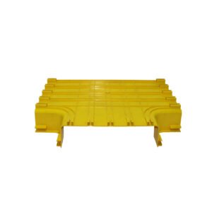 CCA-360-TM - 360x100mm Derivacion Horizontal Tee Amarilla PC+ABS LSZH Macho - Imagen 3
