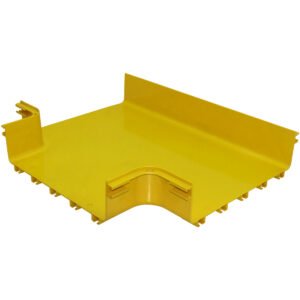 CCA-360-TM - 360x100mm Derivacion Horizontal Tee Amarilla PC+ABS LSZH Macho - Imagen 4
