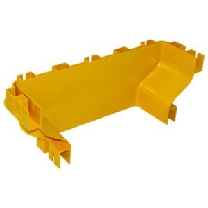 CCA-360-U1H - 360x100 a 240x100mm Union Amarilla PC+ABS LSZH Convertidor Hembra - Imagen 2