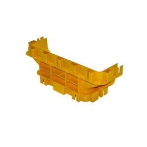 CCA-360-U1H - 360x100 a 240x100mm Union Amarilla PC+ABS LSZH Convertidor Hembra - Imagen 3