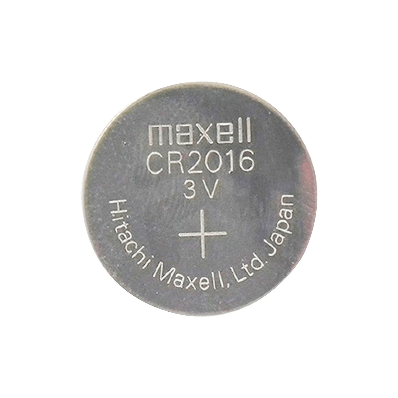 CR2016 - MAXELL Pila 1,6x20mm Litio Lithium Reloj 3V CR2016