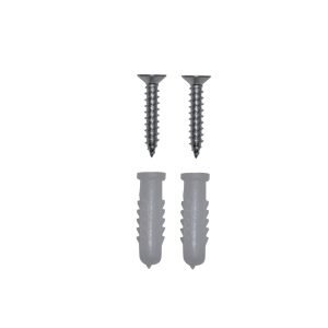 TARUGO-6MM-2T - 2-Tornillos 2-Tarugos 6mm Plastico 6x25mm