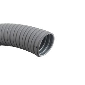 M03-10 - 3-Pulg Rollo-10mts Conduit Flexible Metalico Cubierto-PVC 86mm