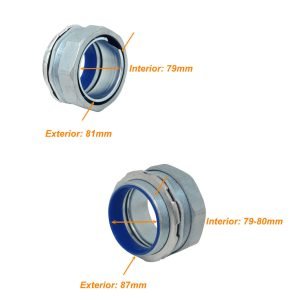 M03-SA - Metalico 3-Pulg Prensa Estopa para Flexible Aislacion IP65