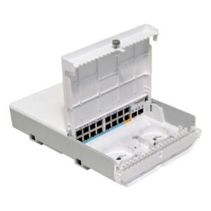 NETPOWER-15FR - MIKROTIK 16-100(15-PoE-in) 2-SFP L5 req18-57V CRS318-1FI-15FR-2S-OUT - Imagen 6