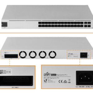 USW-PRO-AGGREGATION - UBIQUITI UniFi 4-SFP28-25G 28-SFP+10G Switch Rack Admin-L3 100-240VAC - Imagen 4