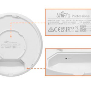 U6-PRO - UBIQUITI 4x2 1-1000 WiFi6 4800/573mbps-5/2,4GHz 6/4dBi req-PoE48at/13W - Imagen 5