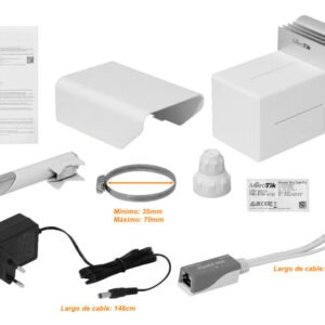 CUBE-60PRO - MIKROTIK 1un 802.11ay 60GHz 5GHz 1-1000 GPS L4 CubeG-5ac60ay - Imagen 2