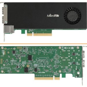 CCR2004-1G-2XS-PCIE - MIKROTIK PCIe-x8 2-SFP28-25G 1-MGMT Tarjeta NIC/CCR p/Servidor L6