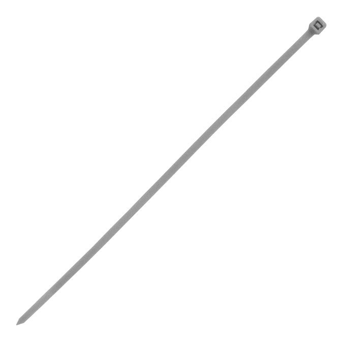 CV-32G - 50-un 200x3,5mm Gris Amarra Plastica Nylon 3.5x200mm