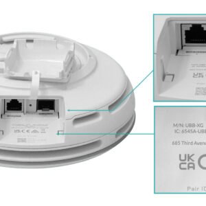 UBB-XG - UBIQUITI 2-unids 6Gbps Edificio a Edificio UniFi 60GHz 5GHz PtP 500mts - Imagen 5