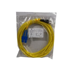 JFSTC5 - 5mt ST/UPC-SC/UPC MonoModo SM Duplex Jumper Cable Fibra 9/125um 3mm