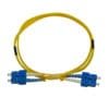 JFSCC1 - 1mt SC-SC/UPC MonoModo SM Duplex Jumper Cable Fibra 9/125um 3mm - Imagen 3