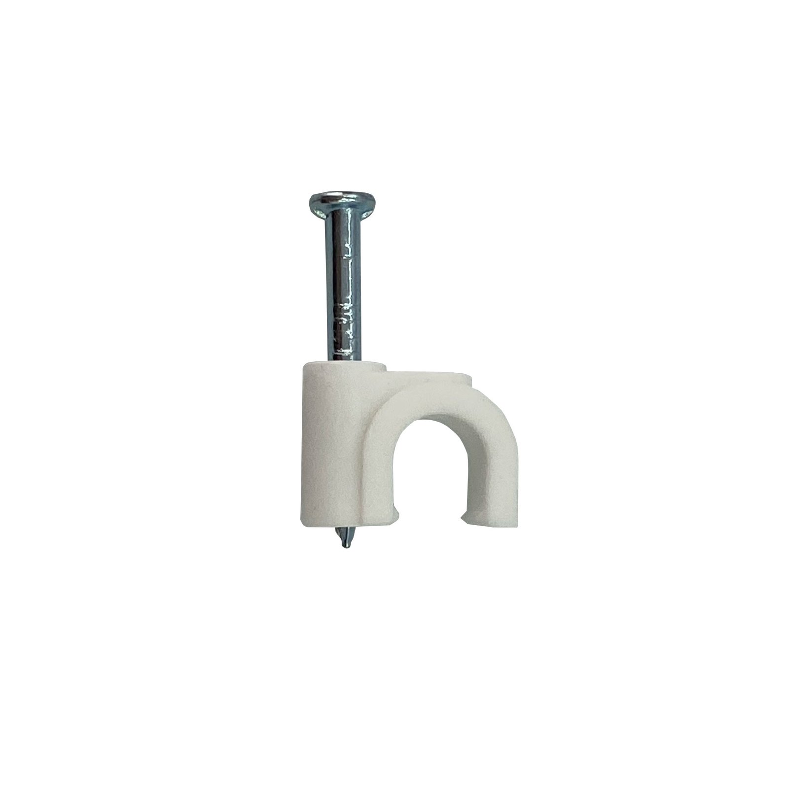 GRAMPA6MM-W - LINKMADE Grampa 6mm Blanca Redonda Clavo para Concreto 100-unidades