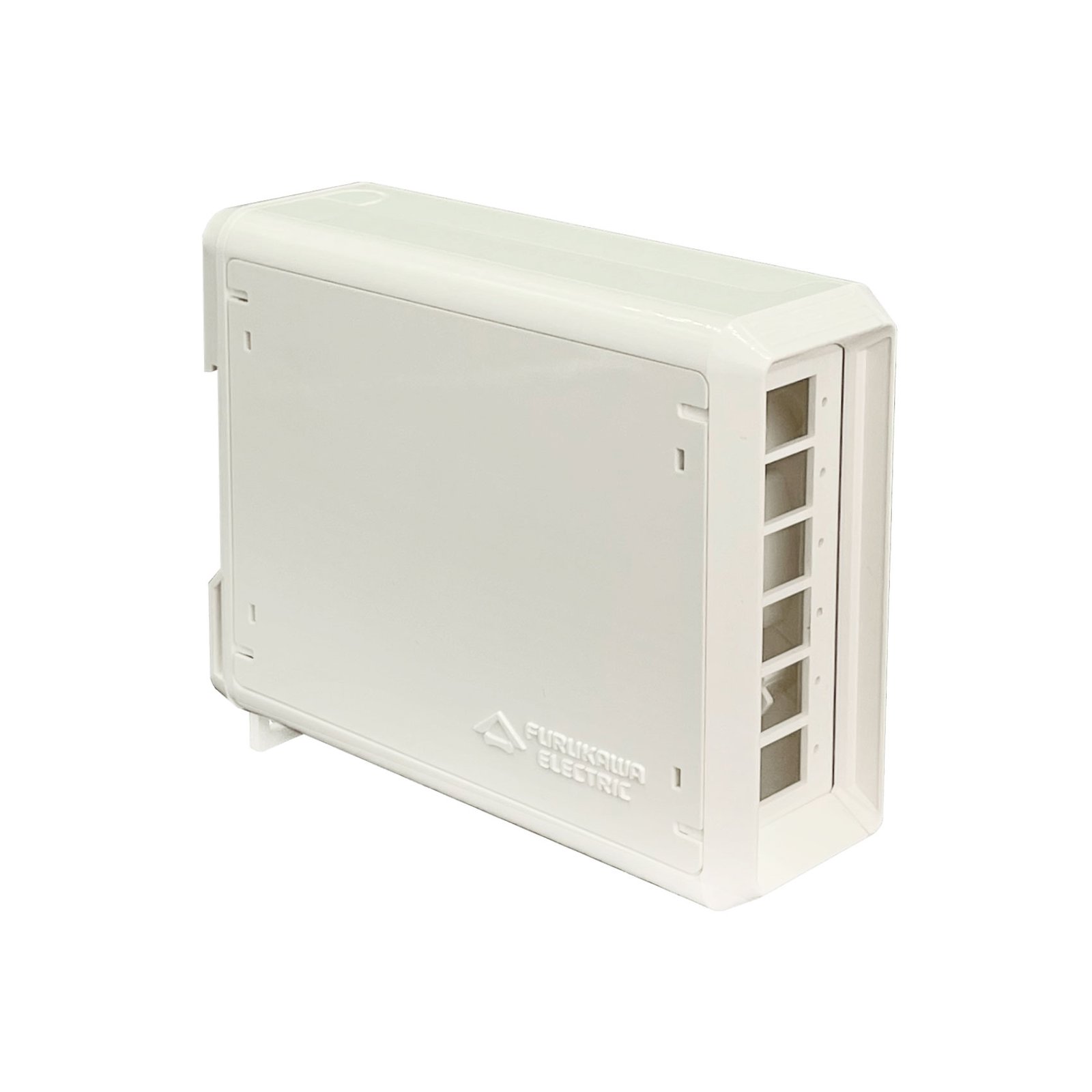 BOX-6DIN - FURUKAWA p/Riel-Din 8-CL-Rectang 2-Placas 6-Mang NAP Pastica 35050381