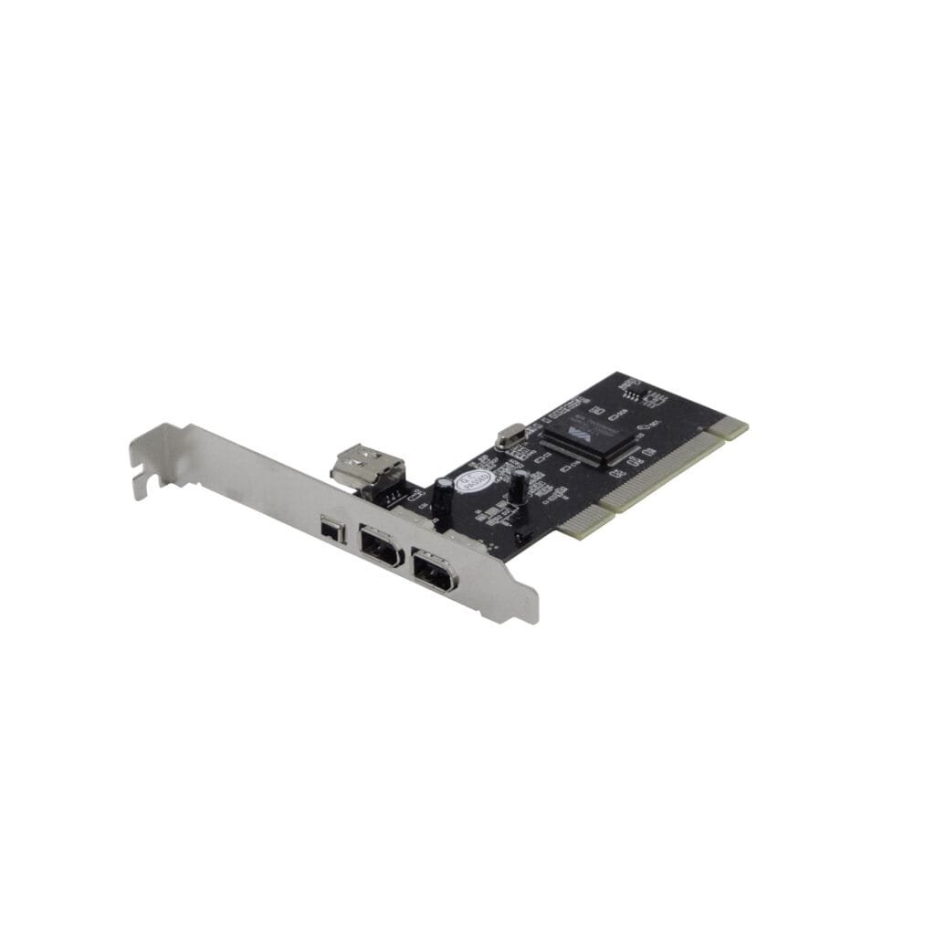 Tarjeta PCI FireWire 3-Externo 1-Interno Chipset-VIA-VT6307 Legacy