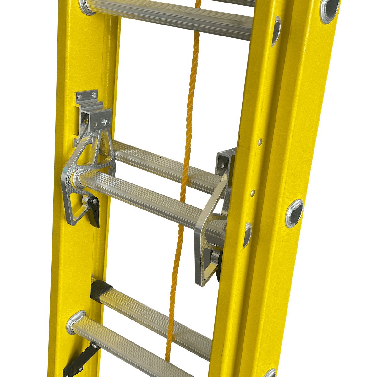ESFA-420 - 3-6,3mt 140kg Telescopica Fibra de Vidrio 20-Peldano Escalera