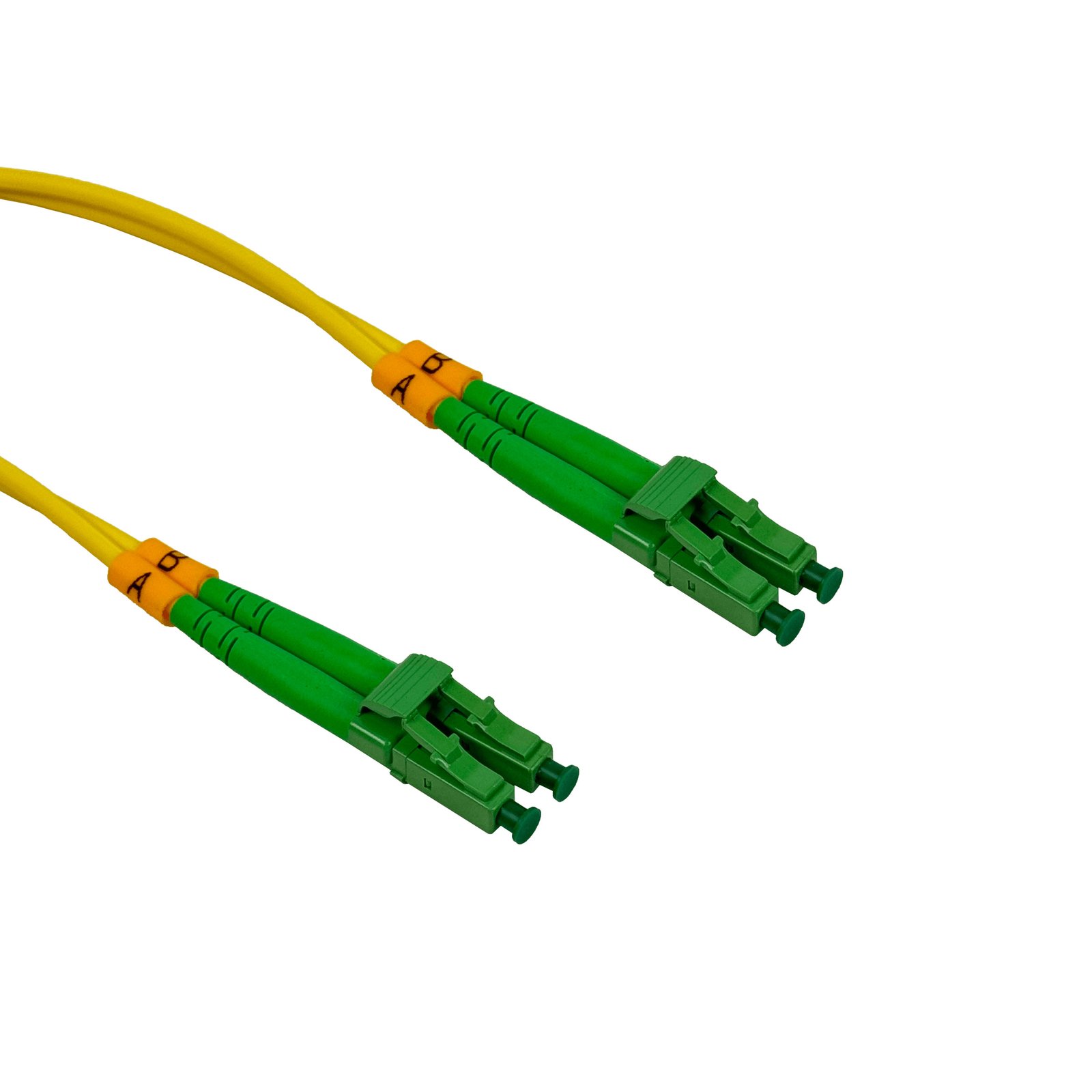JFSBB2 - 2mt SM LC/APC-LC/APC MonoModo SM Duplex Jumper Cable Fibra 3.0mm 9/125