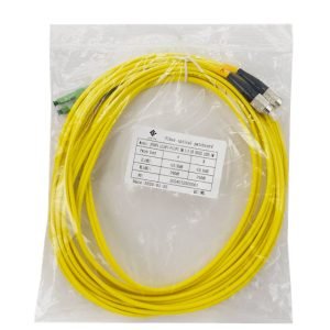 JFSBF5 - 5mt LC/APC-FC/UPC MonoModo SM Duplex Jumper Cable Fibra 9/125um 3mm
