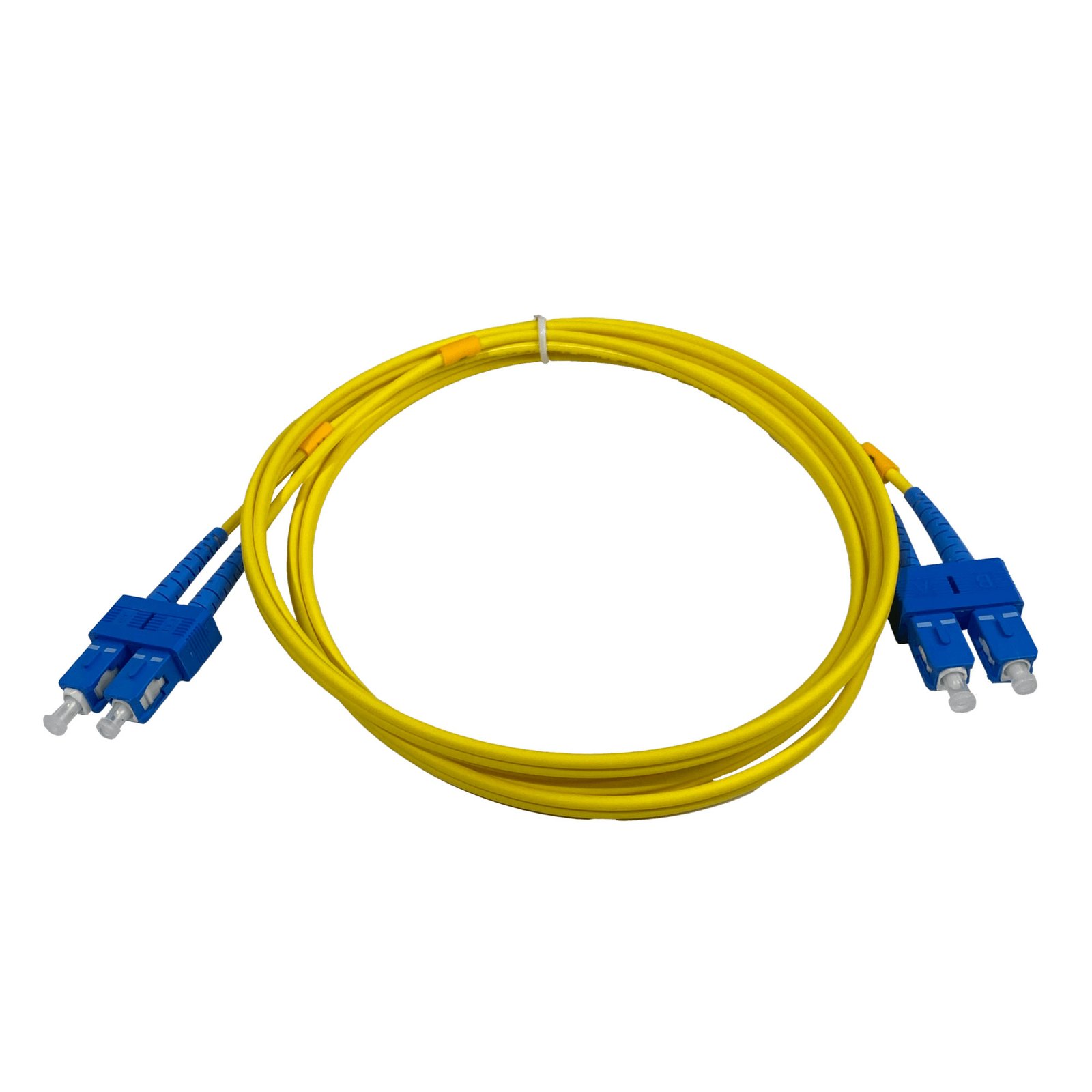 JFSCC2 - 2mt SC-SC/UPC MonoModo SM Duplex Jumper Cable Fibra 9/125um 3mm