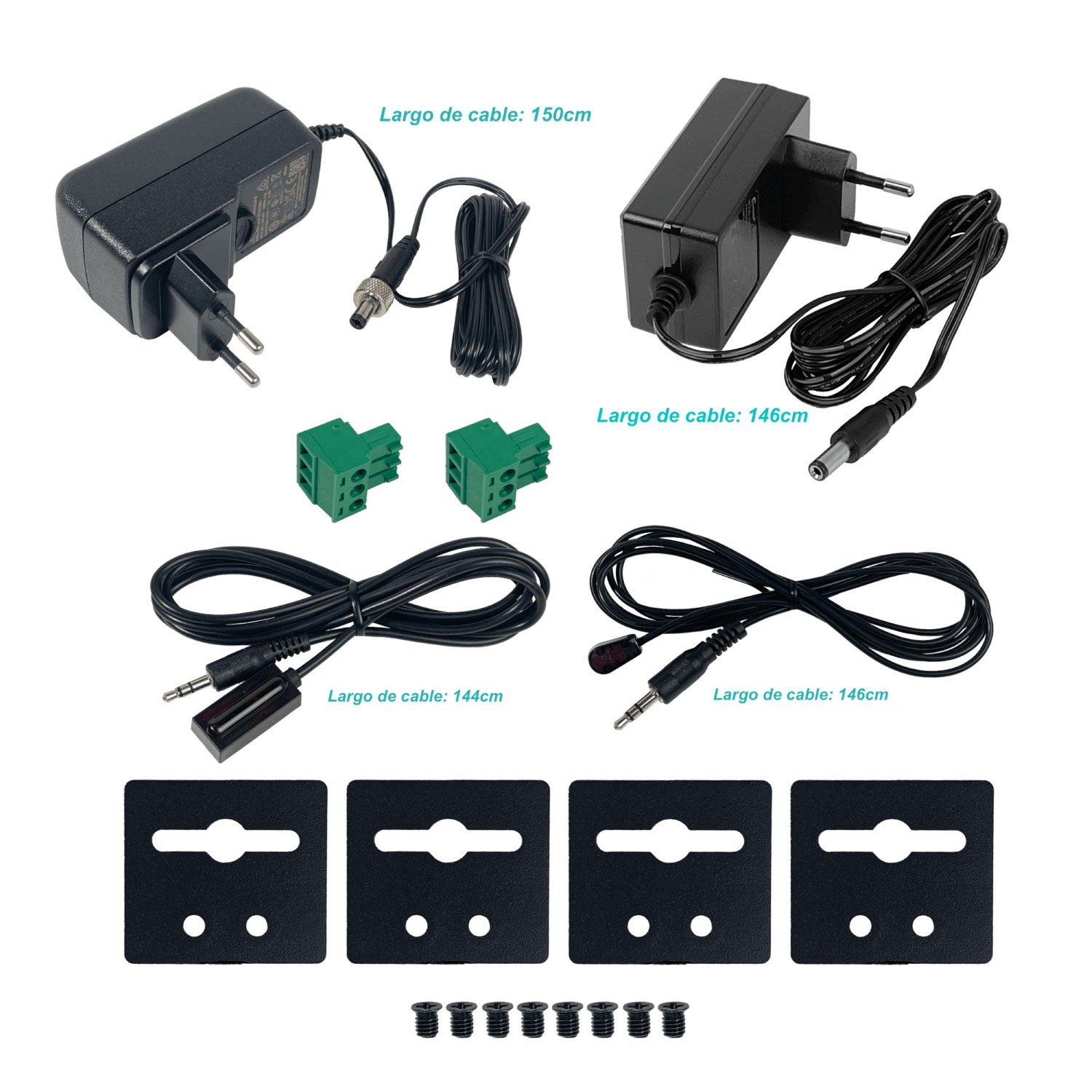 HDMI-150U - 150mts Extensor UTP Cat5e/6 HDMI+IR 1080p HDMI-1-In/2-Out inc-24Vdc