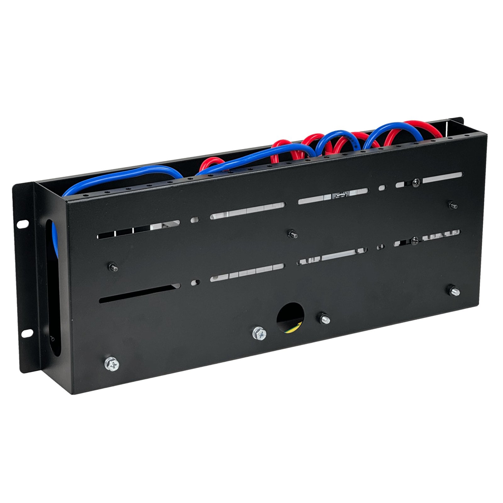 PD-AC100 - 100A 1-Fase Sistema de Transferencia Manual 4-out 1-Schuko Rack 4U