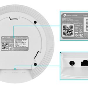 EAP650 - TP-LINK AX3000 1-1000 Wifi6 2402/574 5/2,4GHz Poe AP Cielo inc-12V - Imagen 4
