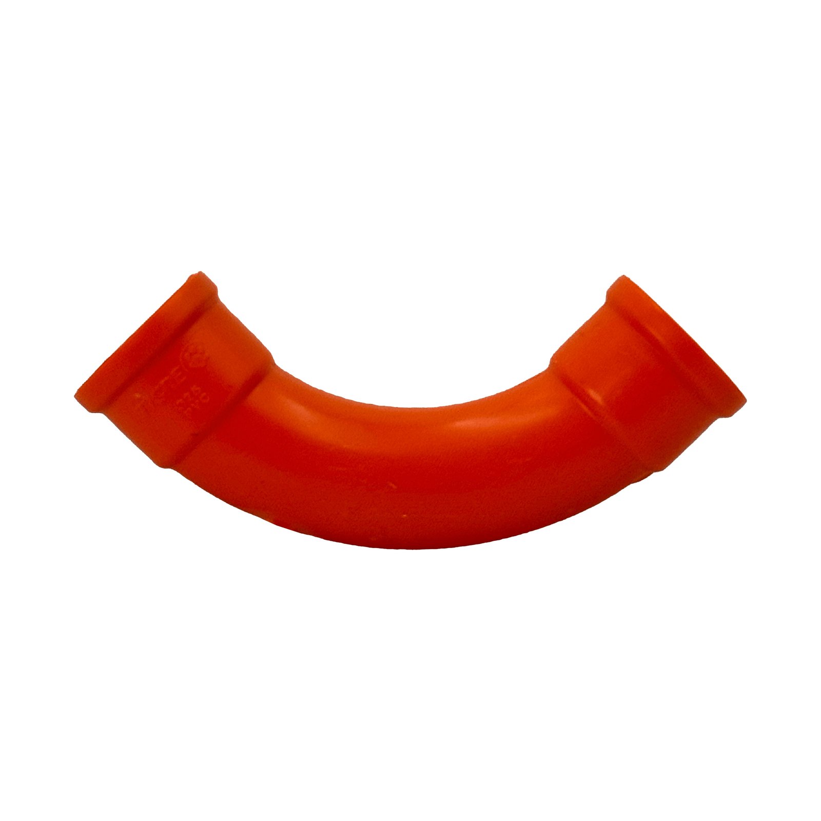 NVC25- - 25mm Codo PVC para Tubo Naranjo Certificacion SEC