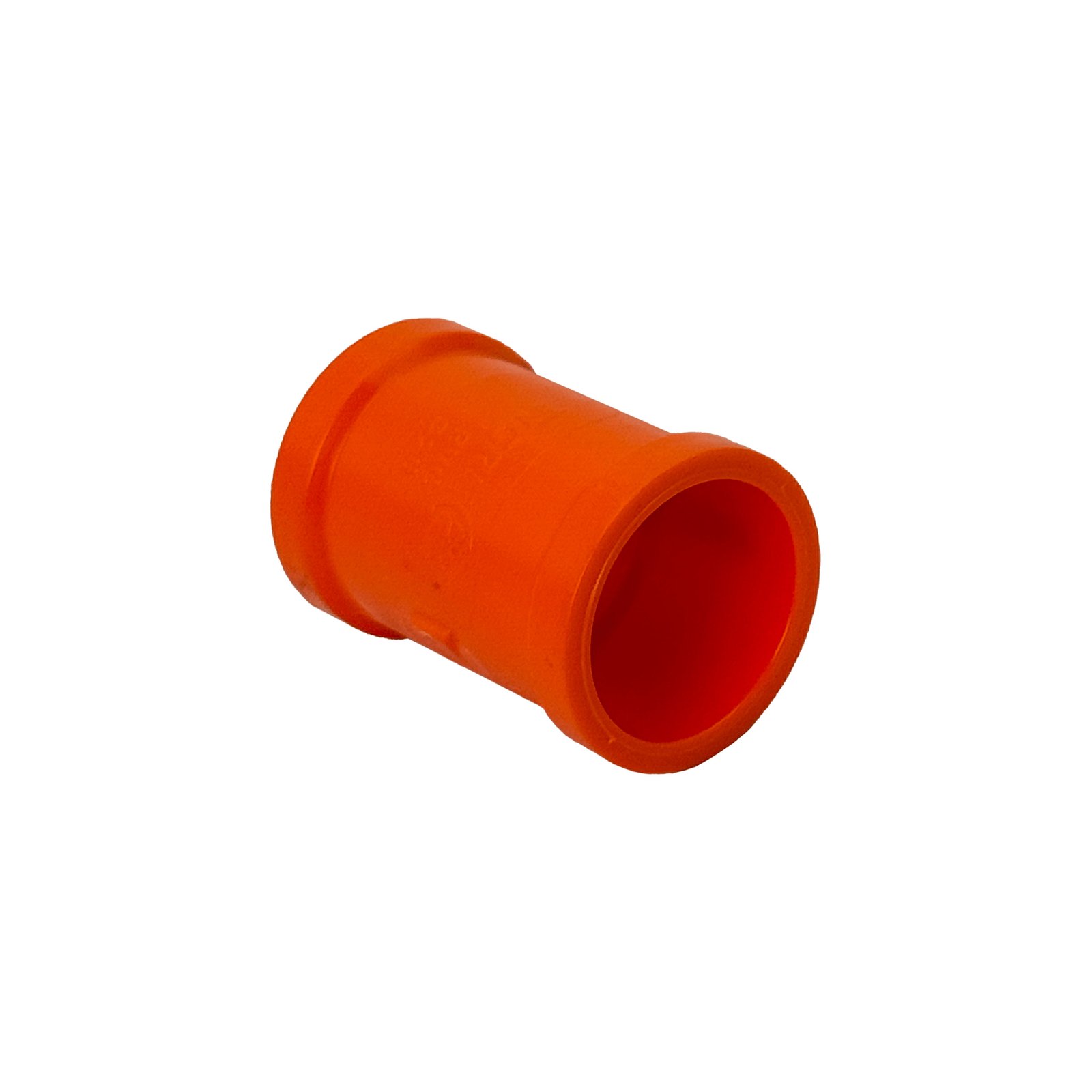 NVC20-C - 20mm Copla PVC para Tubo Naranjo Certificacion SEC
