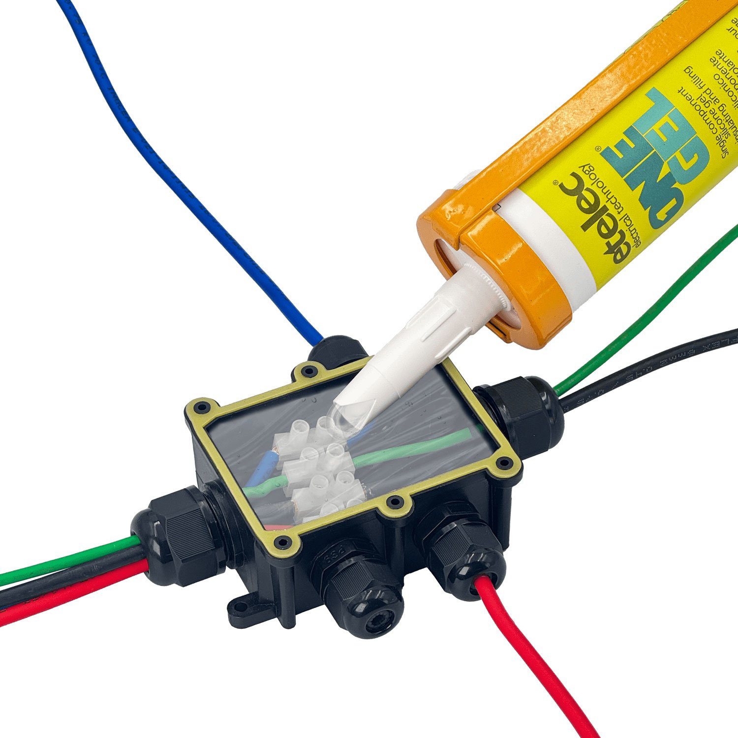 GEL-DIELECTRIC - Gel Aislante Dielectrico IP68 300ml No Caduca Sin olor -60 a 200ºC
