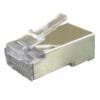 LINKMADE 10-unids p/Multifilar Cat5e FTP STP Conector RJ45 Metalico - Imagen 2