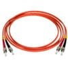 JFMTT2 - 2mt ST-ST OM1 Multimodo MM Duplex Jumper Fibra 62.5/125um LSZH - Imagen 3