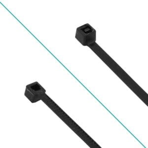 CV-22N - 50-un 200x2,5mm Negra Amarra Plastica Nylon 2.5x200mm