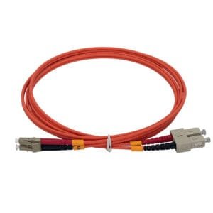 JFMLC2 - 2mt LC-SC OM1 MultiModo MM Duplex Jumper Fibra 3mm 62.5/125um